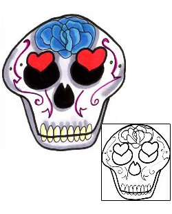 Day of the Dead Tattoo Plant Life tattoo | S9F-00124