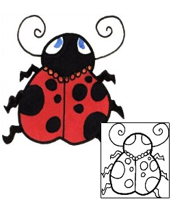 Ladybug Tattoo Insects tattoo | S9F-00157