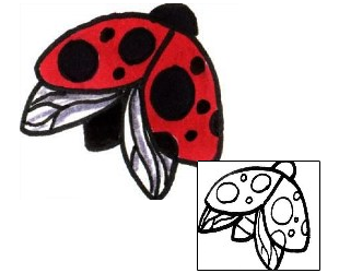 Ladybug Tattoo Insects tattoo | S9F-00174