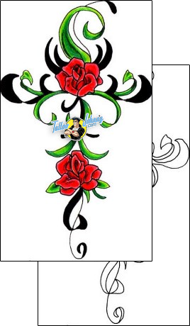 Rose Tattoo plant-life-rose-tattoos-sunshine-s9f-00309