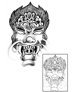 Indian Tattoo Miscellaneous tattoo | SAF-00085