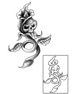 Flower Tattoo Plant Life tattoo | SAF-00108