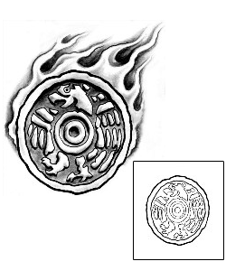 Aztec Tattoo Miscellaneous tattoo | SAF-00127