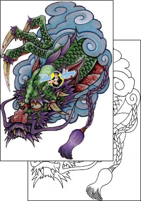 Monster Tattoo fantasy-tattoos-sean-beck-sbf-00040