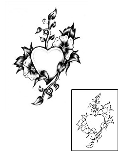Flower Tattoo Plant Life tattoo | SCF-00009