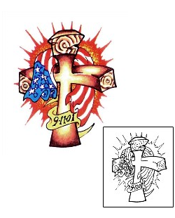 Banner Tattoo Religious & Spiritual tattoo | SCF-00043
