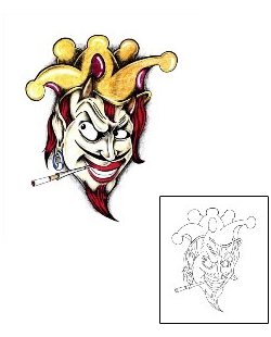 Joker - Jester Tattoo Tattoo Styles tattoo | SCF-00132
