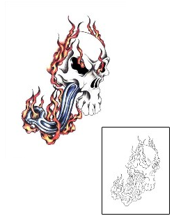 Skull Tattoo Miscellaneous tattoo | SCF-00140