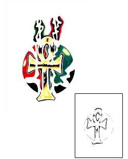 Ankh Tattoo Religious & Spiritual tattoo | SCF-00162