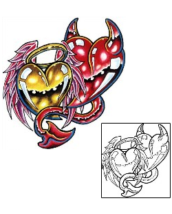 Devil - Demon Tattoo For Women tattoo | SCF-00206