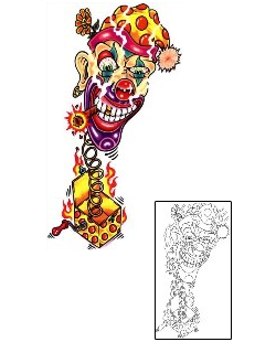 Clown Tattoo Mythology tattoo | SCF-00207
