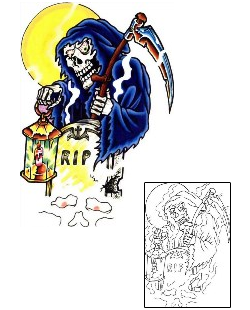 Reaper Tattoo Horror tattoo | SCF-00235