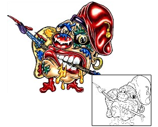 Clown Tattoo Mythology tattoo | SCF-00237