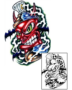 Graffiti Tattoo Horror tattoo | SCF-00271