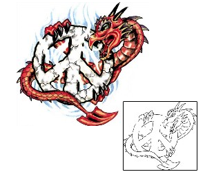 Monster Tattoo Mythology tattoo | SCF-00376