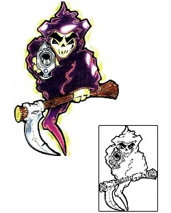 Reaper Tattoo Horror tattoo | SCF-00552