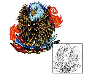 Eagle Tattoo Miscellaneous tattoo | SCF-00580
