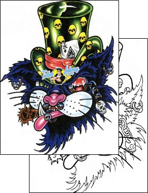 Animal Tattoo animal-tattoos-sacred-clown-scf-00610