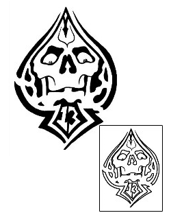 Skull Tattoo Miscellaneous tattoo | SCF-00661