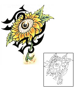 Sunflower Tattoo Tattoo Styles tattoo | SCF-00678