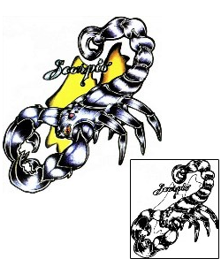 Scorpio Tattoo Zodiac tattoo | SCF-00690