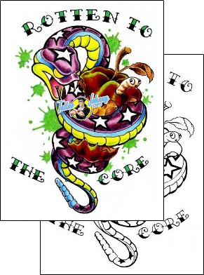 Scary Tattoo reptiles-and-amphibians-reptile-tattoos-sean-wyett-sef-00055