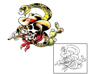 Snake Tattoo Horror tattoo | SEF-00056