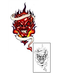Devil - Demon Tattoo Miscellaneous tattoo | SEF-00067