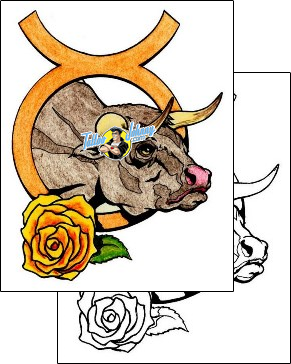 Bull Tattoo animal-bull-tattoos-sean-wyett-sef-00113