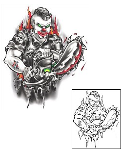 Clown Tattoo Mythology tattoo | SFF-00037