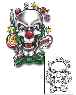 Clown Tattoo Mythology tattoo | SFF-00039