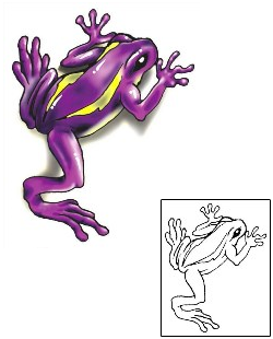 Frog Tattoo Reptiles & Amphibians tattoo | SFF-00058