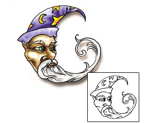 Wizard Tattoo Mythology tattoo | SFF-00096