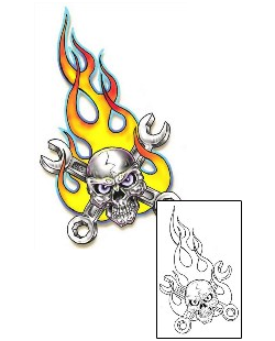 Fire – Flames Tattoo Miscellaneous tattoo | SFF-00123