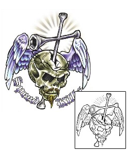 Religious & Spiritual Tattoo Horror tattoo | SFF-00129