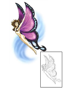 Fantasy Tattoo Hedwig Fairy Tattoo