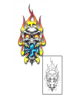 Fire – Flames Tattoo Miscellaneous tattoo | SFF-00237