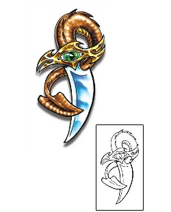 Dagger Tattoo Mythology tattoo | SFF-00270