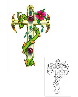 Vine Tattoo Religious & Spiritual tattoo | SHF-00048