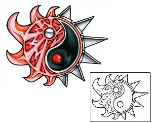 Sun Tattoo Astronomy tattoo | SHF-00161