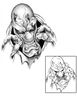 Evil Tattoo Horror tattoo | SHF-00187