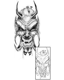 Monster Tattoo Horror tattoo | SHF-00196