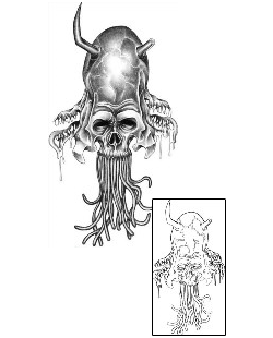 Skull Tattoo Horror tattoo | SHF-00197