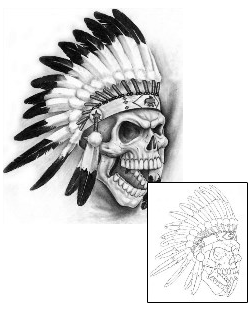 Native American Tattoo Miscellaneous tattoo | SIF-00019
