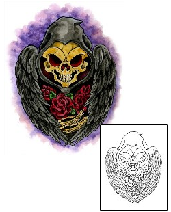 Skull Tattoo Horror tattoo | SJF-00008
