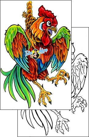 Bird Tattoo animal-bird-tattoos-scott--kaiser-sjf-00049