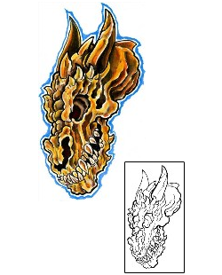 Devil - Demon Tattoo Horror tattoo | SJF-00051