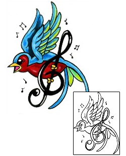 Bird Tattoo Animal tattoo | SJF-00059