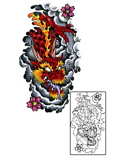 Horror Tattoo Mythology tattoo | SJF-00062