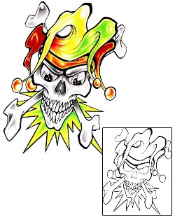 Clown Tattoo Horror tattoo | SLF-00016